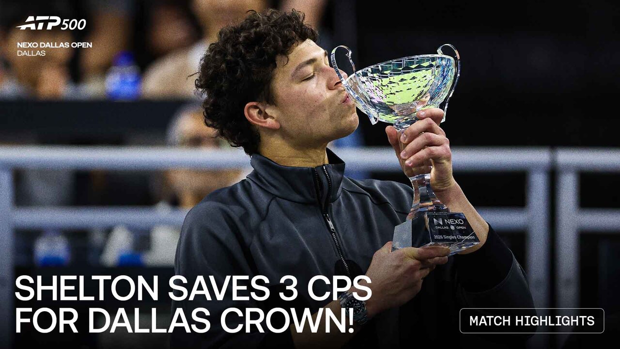 Highlights: Shelton saves 3 championship points vs. Fritz for Dallas 2026 title