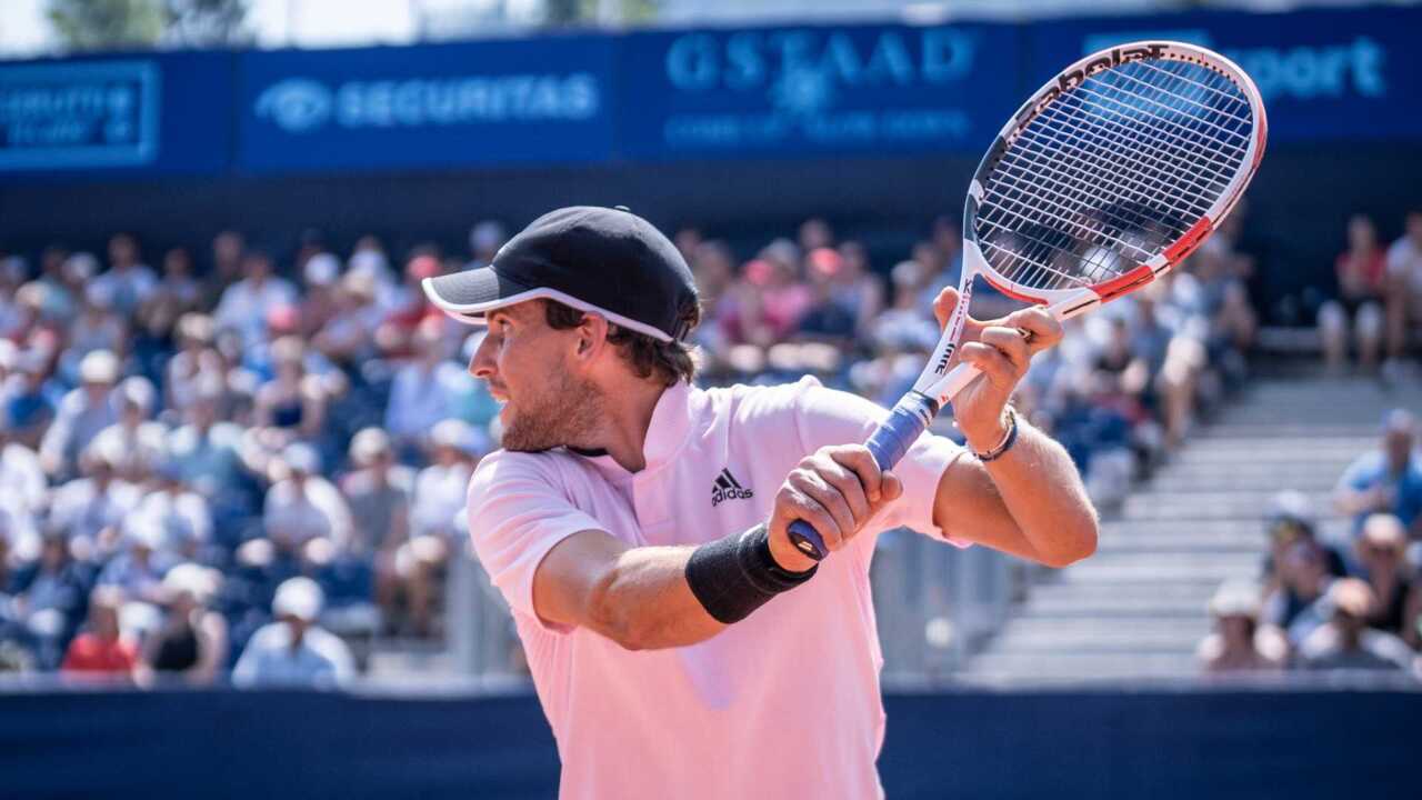 Dominic Thiem Saves MP, Wins Gstaad Opener In Third-Set Tie-Break | ATP  Tour | Tennis