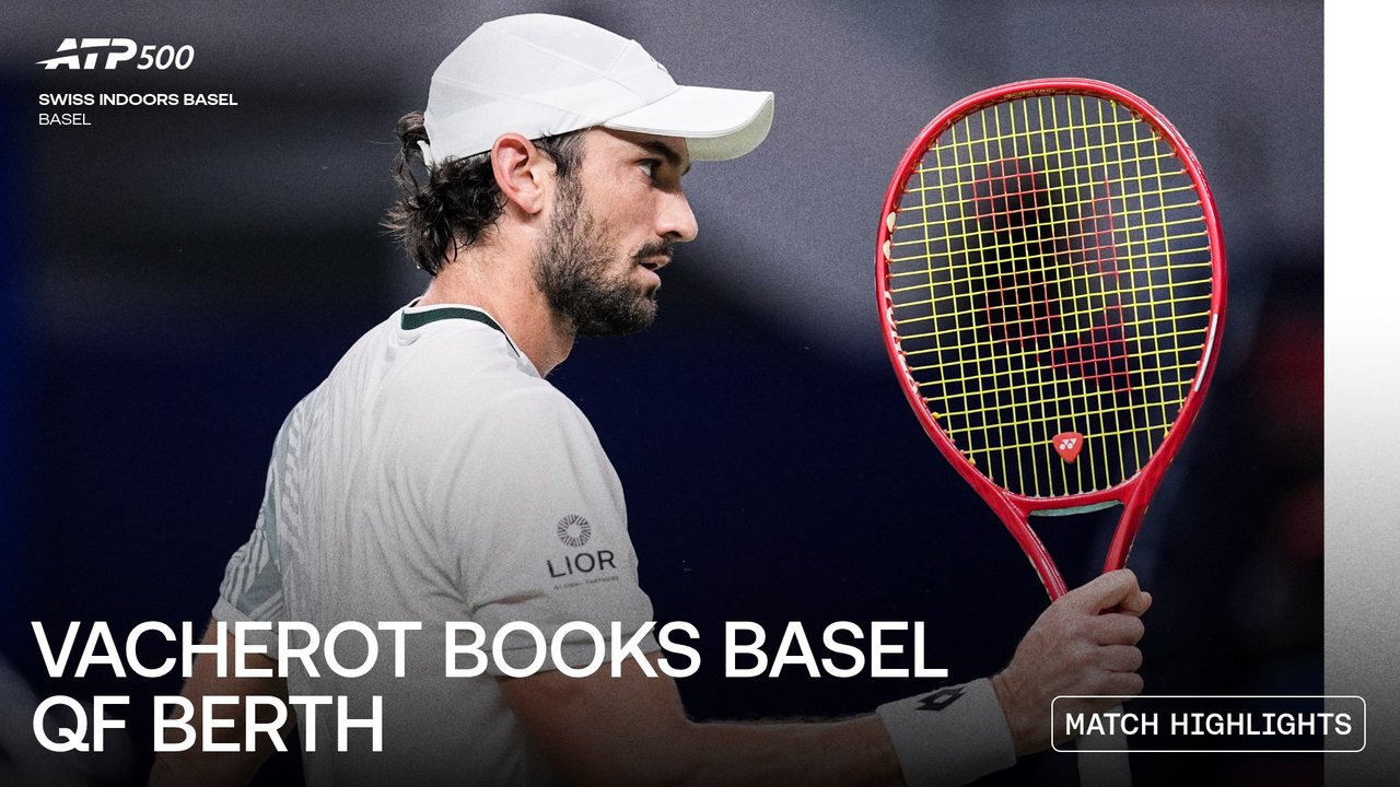 Highlights: Vacherot delivers Basel blow to Jodar's Nitto ATP Finals hopes