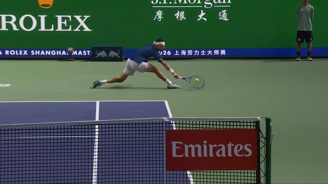 Hot Shot: To bring up match point! Altmaier delivers in Shanghai 2026