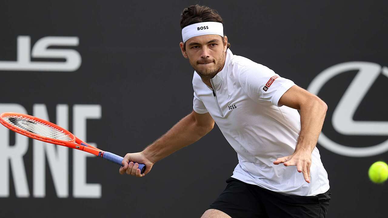 Hot Shot: Fritz blasts bold winner to bring up set point in Eastbourne final 2025