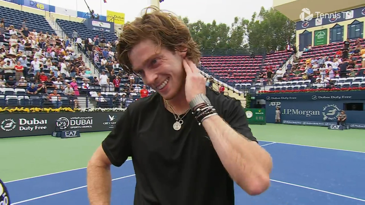 Rublev Reflects On Crazy Dubai Comeback Video Search Results ATP Tour Tennis