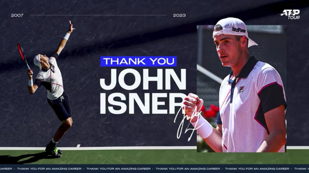 Thank you, John! Ace King Isner Calls Time On His Career Video Search Results ATP Tour Tennis