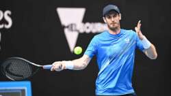 Highlights: Murray Survives In Five Against Basilashvili At The Australian Open