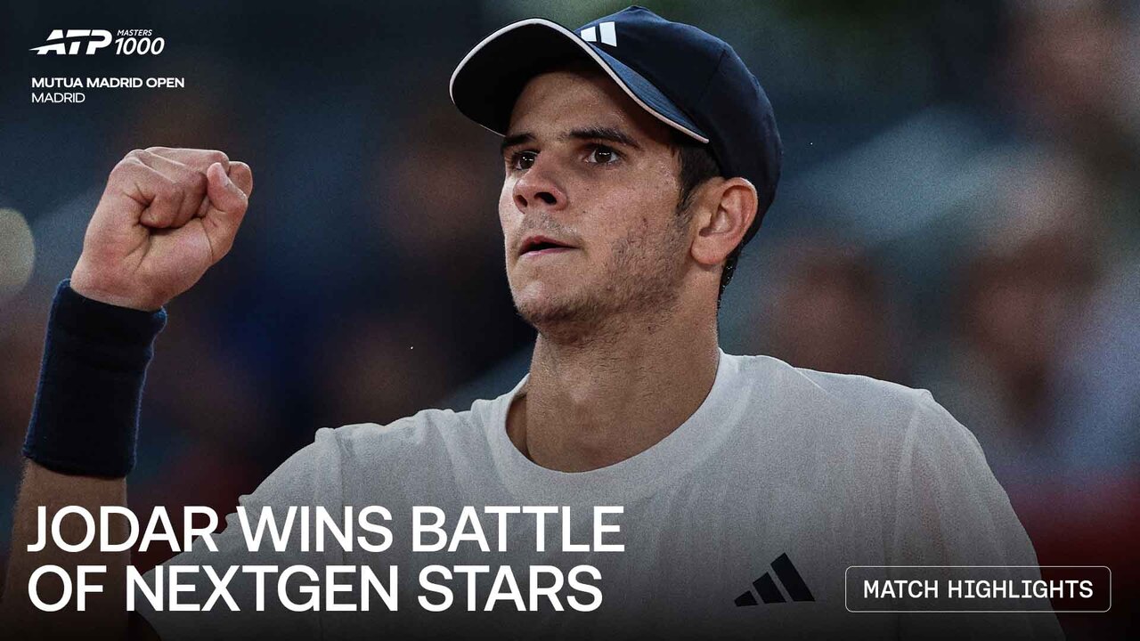Highlights: Jodar edges fellow #NextGenATP star Fonseca in Madrid 2026 R3 thriller