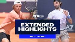 Extended Highlights: Muller, Thompson, Griekspoor Day 1 winners in Rome