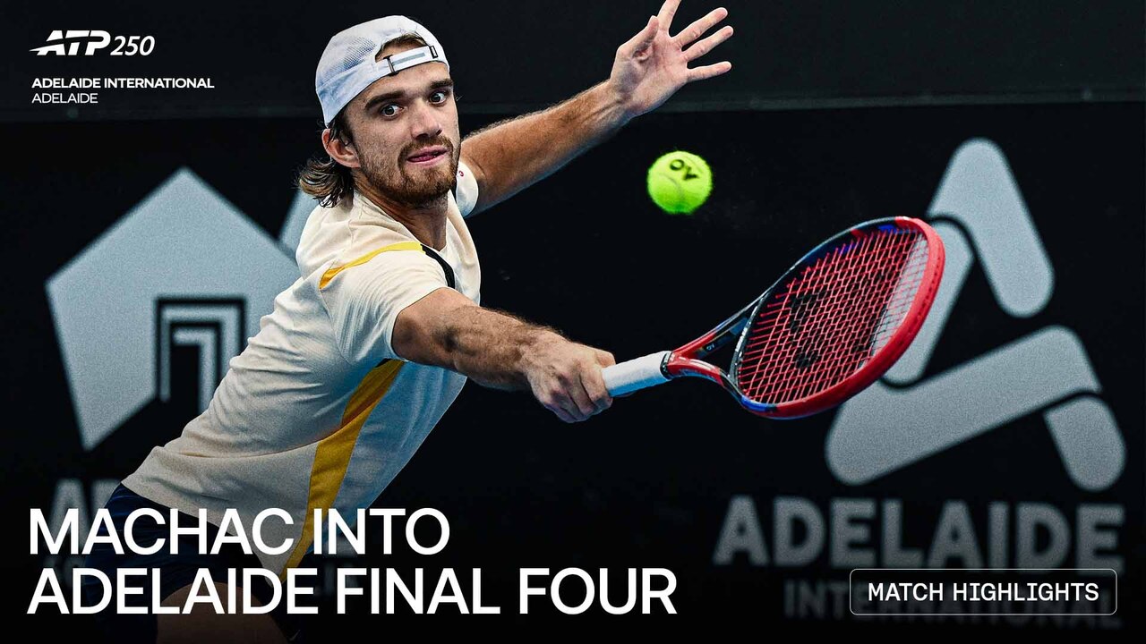 Highlights: Machac manages Munar test to reach Adelaide SFs