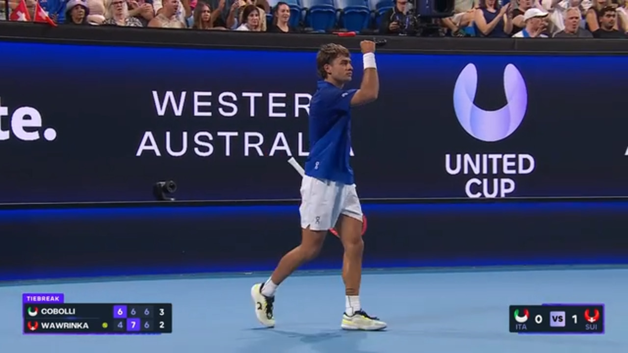 Hot Shot: Así tomó ventaja Cobolli en el tie-break del tercer set ante Wawrinka