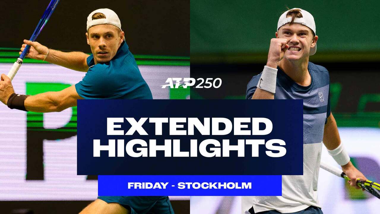 Extended Highlights: Shapovalov, Rune, Humbert, Ruud clinch Stockholm QF wins
