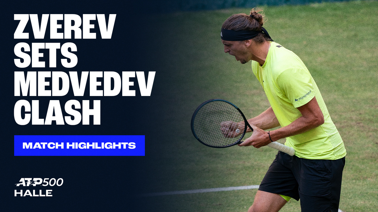 Highlights: Zverev moves past Cobolli into Halle 2025 SFs