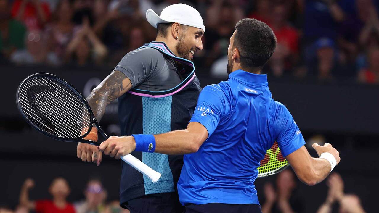 Highlights: Djokovic/Kyrgios win entertaining doubles opener in Brisbane