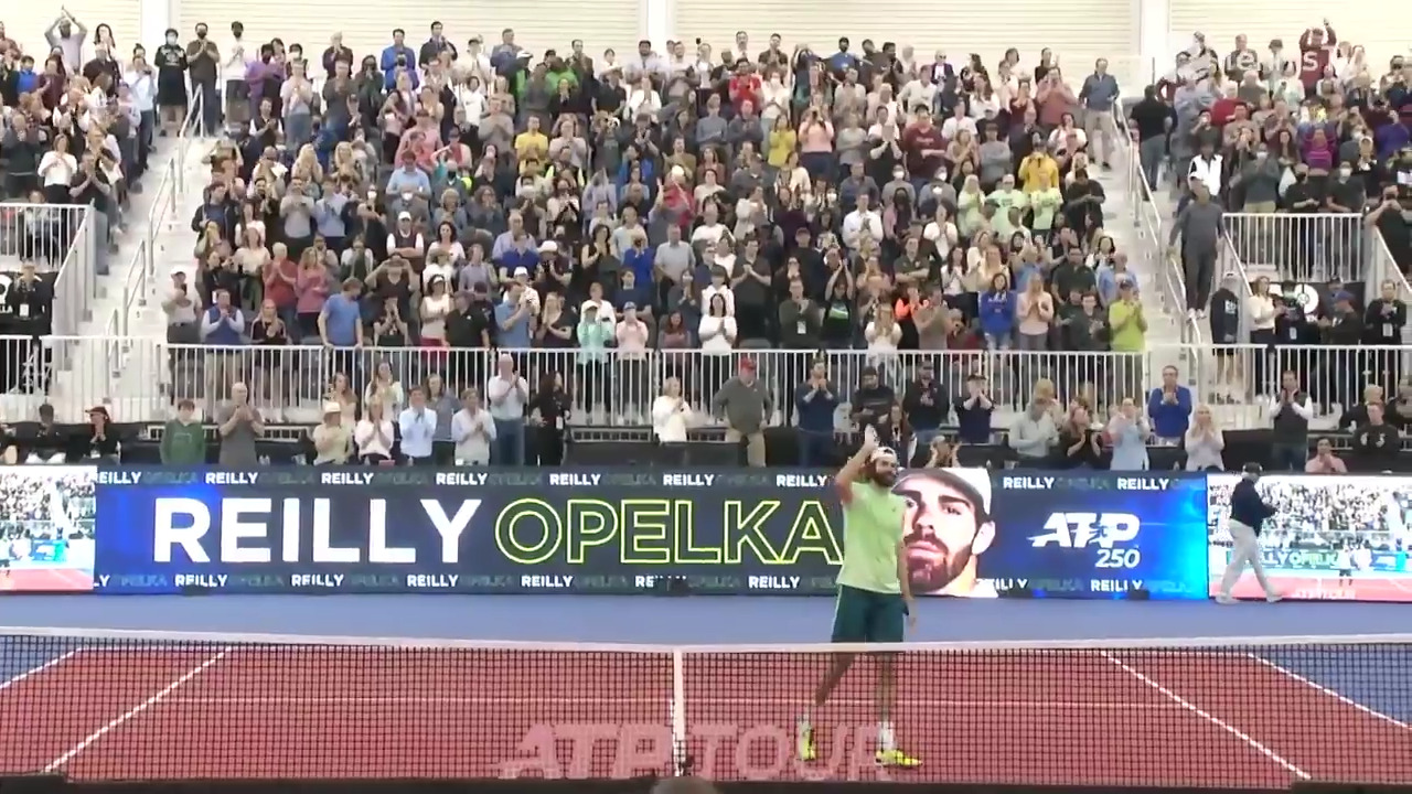 Watch Opelka's Championship Moment In Dallas