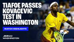 Highlights: Tiafoe denies Kovacevic in all-American Washington R2 thriller