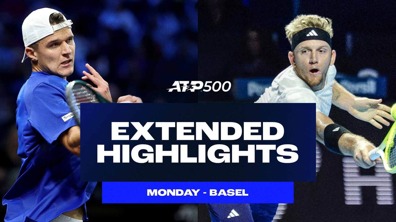 Extended Highlights: Mensik, Davidovich Fokina, Brooksby Day 1 winners in Basel 2025