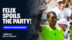 Highlights: Auger-Aliassime defeats #NextGenATP German Engel in Stuttgart QFs