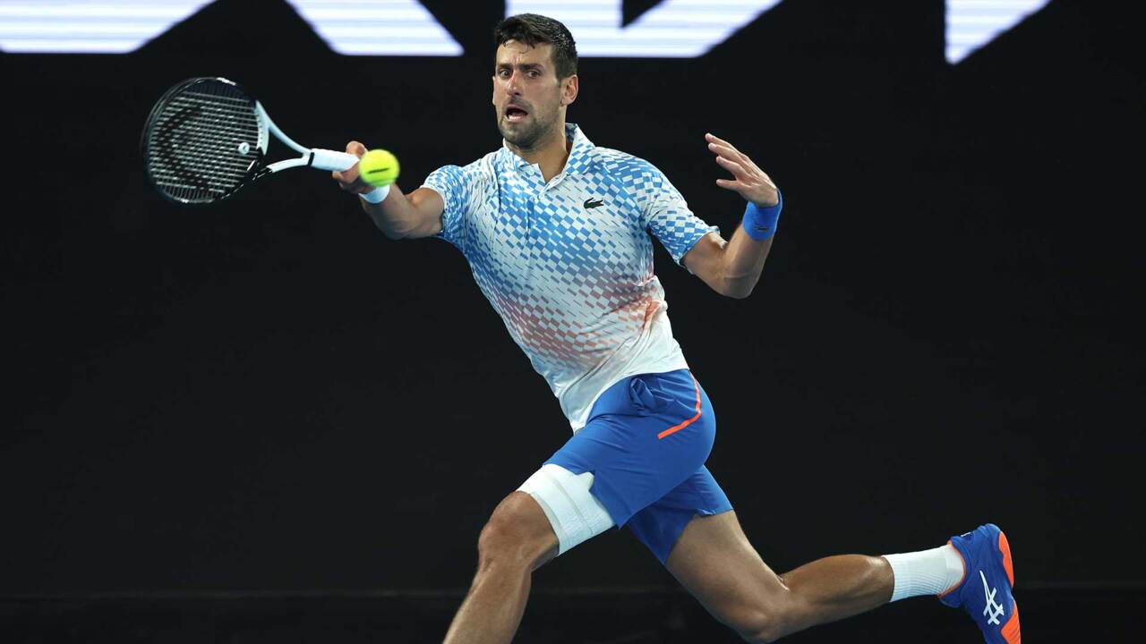 Novak Djokovic Defeats Alex de Minaur At Australian Open ATP Tour Tennis
