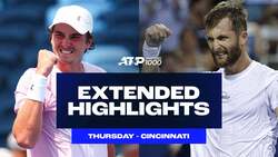 Extended Highlights: Fonseca, Moutet, Etcheverry win on Day 1 in Cincinnati 2025