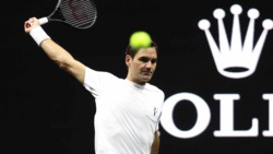 Watch Federer Practise At The Laver Cup