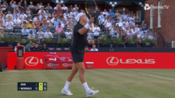 Hot Shot: Rune's tweener highlights showtime point at Queen's Club 2025
