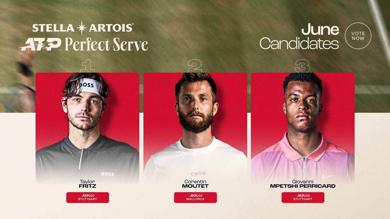 Stella Artois ATP Perfect Serve: Watch the June contenders