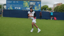 Watch Popyrin's Extended Warm Up At Eastbourne