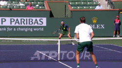 Hot Shot: Dimitrov Hits Tweener To Get Out Of Trouble
