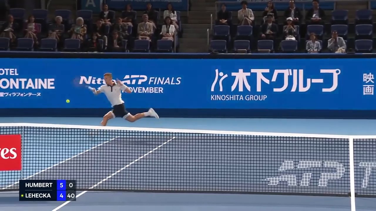 Hot Shot: 'A little bit of whip & dip' from Lehecka in Tokyo 2026