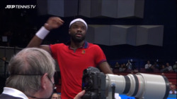 Get Loud For Big Foe! Tiafoe Closes Out Set In Style