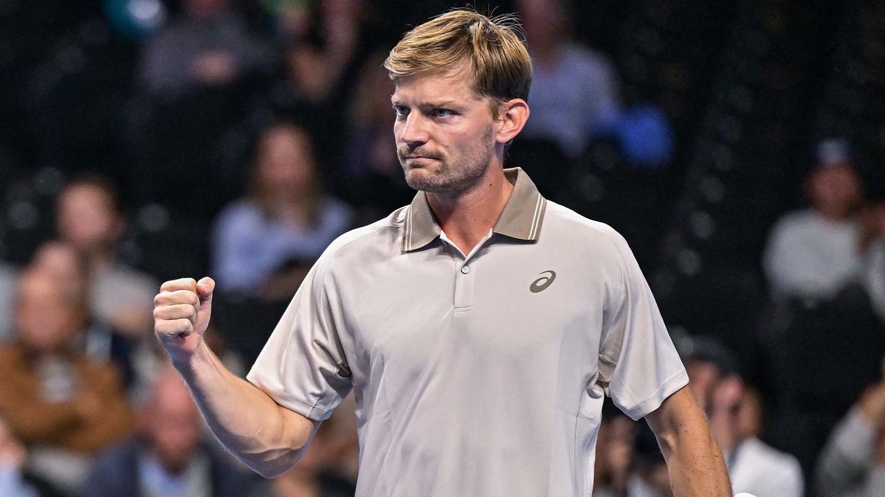 Hot Shot: Goffin clinches key break in second set to send Brussels 2026 crowd wild!