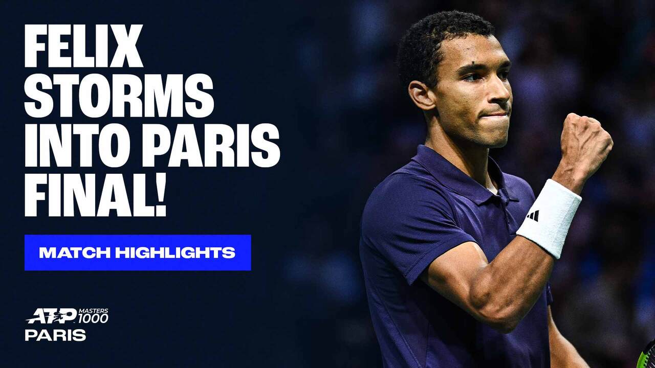 Highlights: Auger-Aliassime halts Bublik, reaches Paris 2025 final