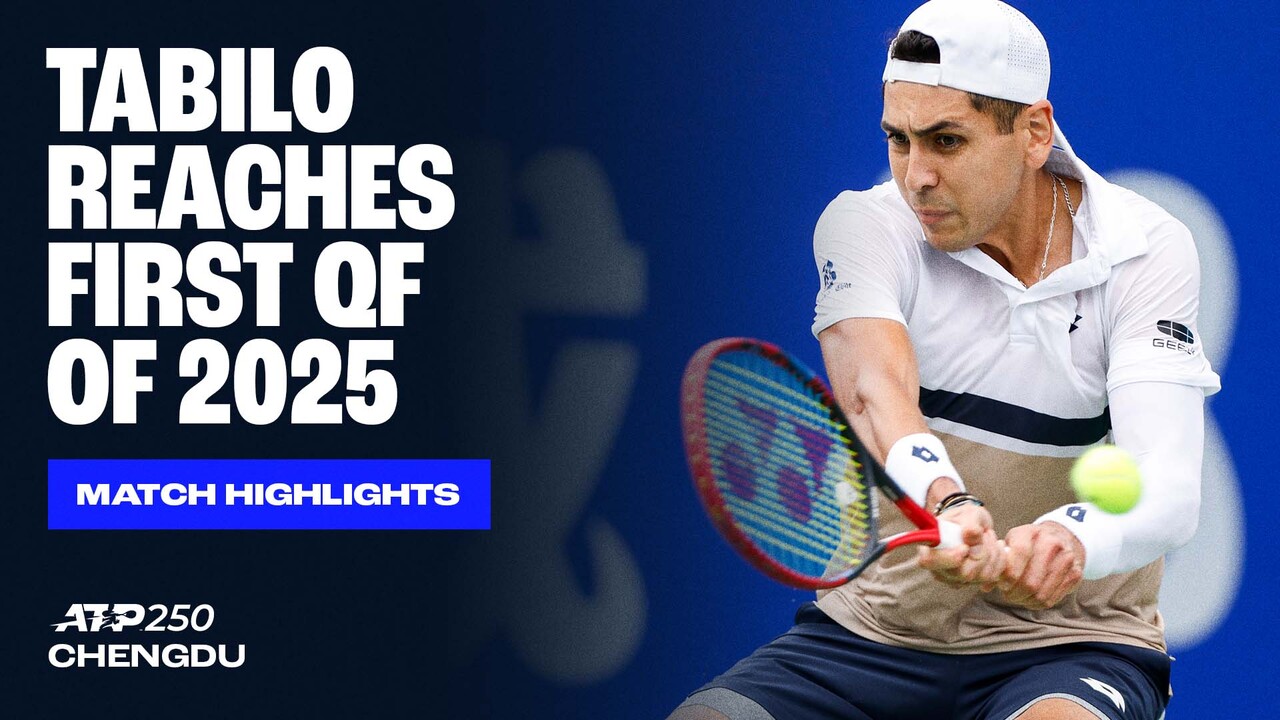 Highlights: Tabilo downs Darderi for Chengdu 2025 QF spot