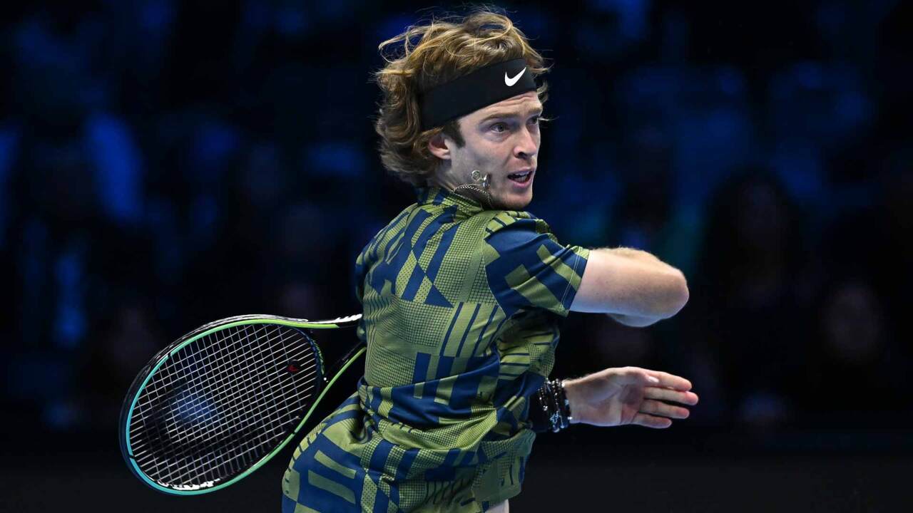 Andrey Rublev Earns Statement Daniil Medvedev Win In Turin ATP Tour Tennis