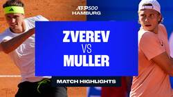 Highlights: Muller shocks Zverev in Hamburg 2025