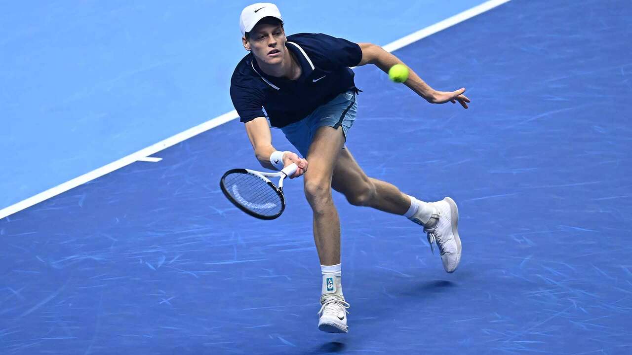 Hot Shot: Sinner produces one of the points of the tournament at the Nitto ATP Finals