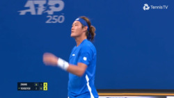 Highlights: Home favourite Zhang advances in Hangzhou