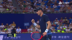 Hot Shot: The Great Wall Of China, Murray Covers The Net In Zhuhai