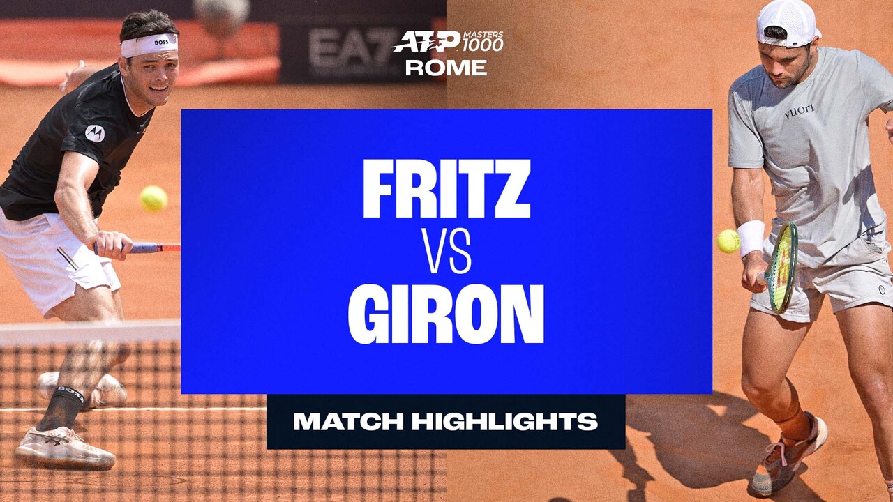 Highlights: Giron stuns countryman Fritz in Rome