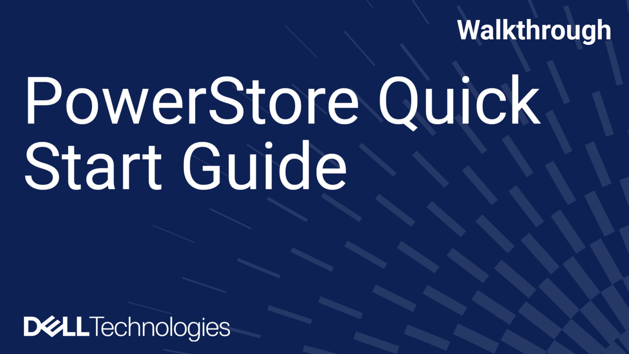 PowerStore Getting Started Guide