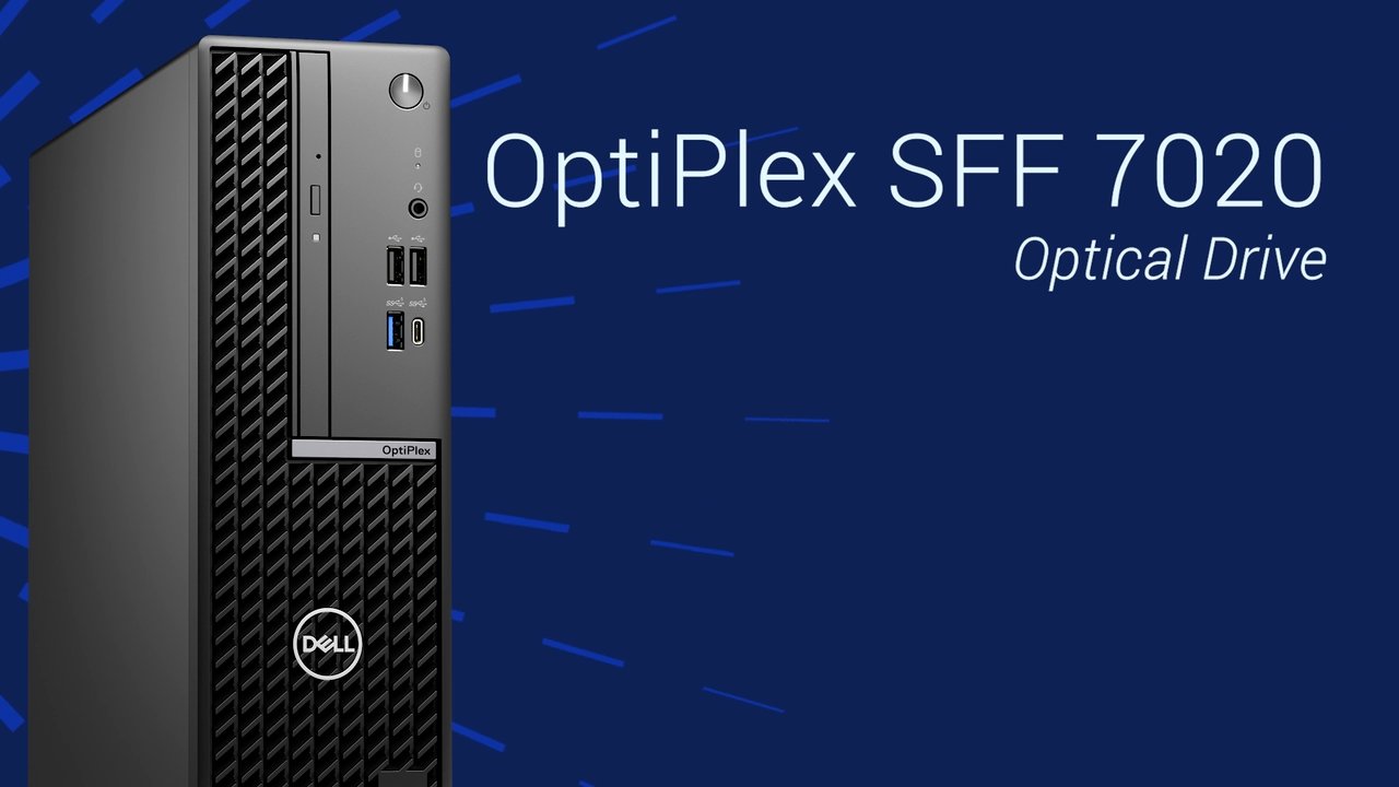 OptiPlex SFF 7020で光学ドライブを取り外して再度取り付ける方法