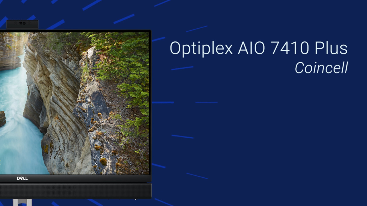 How to Replace the Coin Cell Battery on OptiPlex 7410 Plus AIO