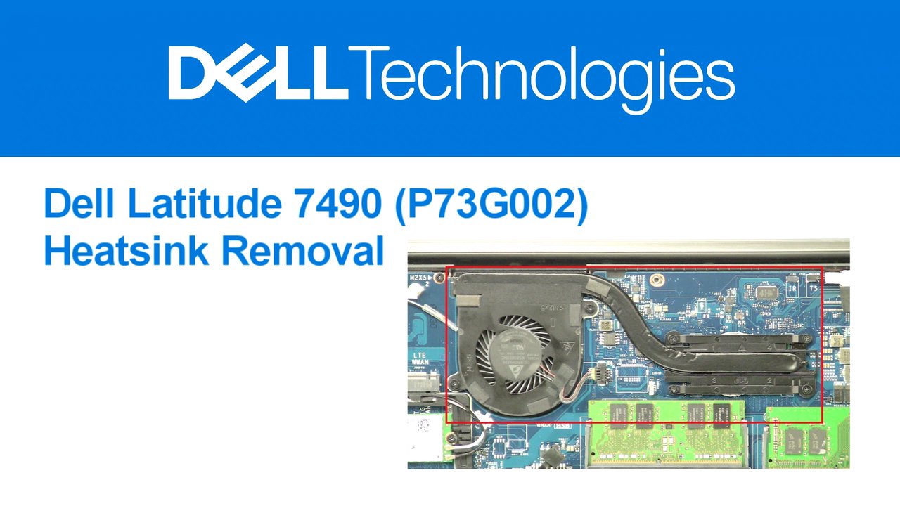ヌティオページ How to Replace the Heatsink on Latitude 7490 | Dell US