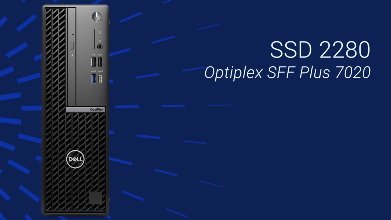 How to Replace the SSD 2280 on OptiPlex SFF Plus 7020 | Dell US