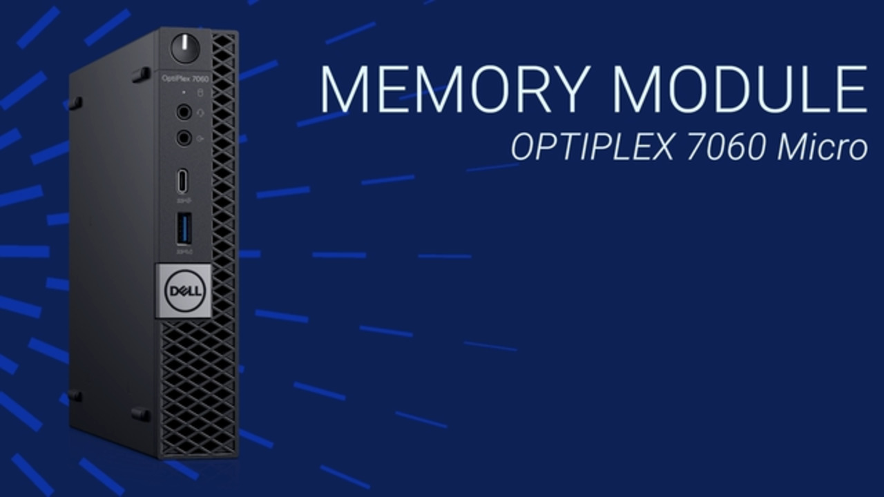 Como substituir a memória no OptiPlex 7060 Micro | Dell Brasil