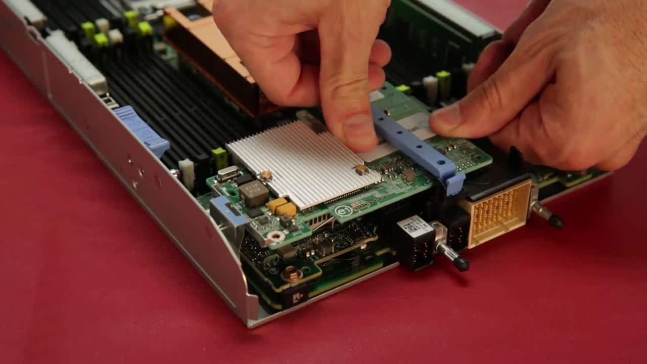 How To Replace Mezzanine Card for PowerEdge M630 | Dell India