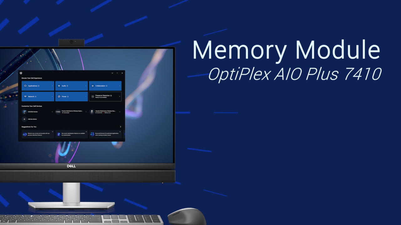 How to Replace the Memory on OptiPlex 7410 Plus AIO