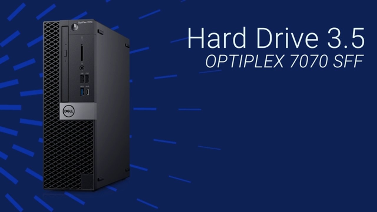 How to Replace the Hard Drive 3.5 on Optiplex 7070 SFF | Dell