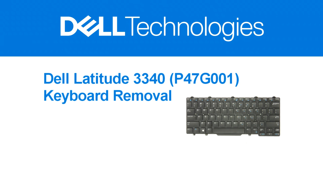 Clavier pour PC Portable Dell Dell Latitude 13-3340 - Remplacer clavier  ordinateur portable Latitude Series 