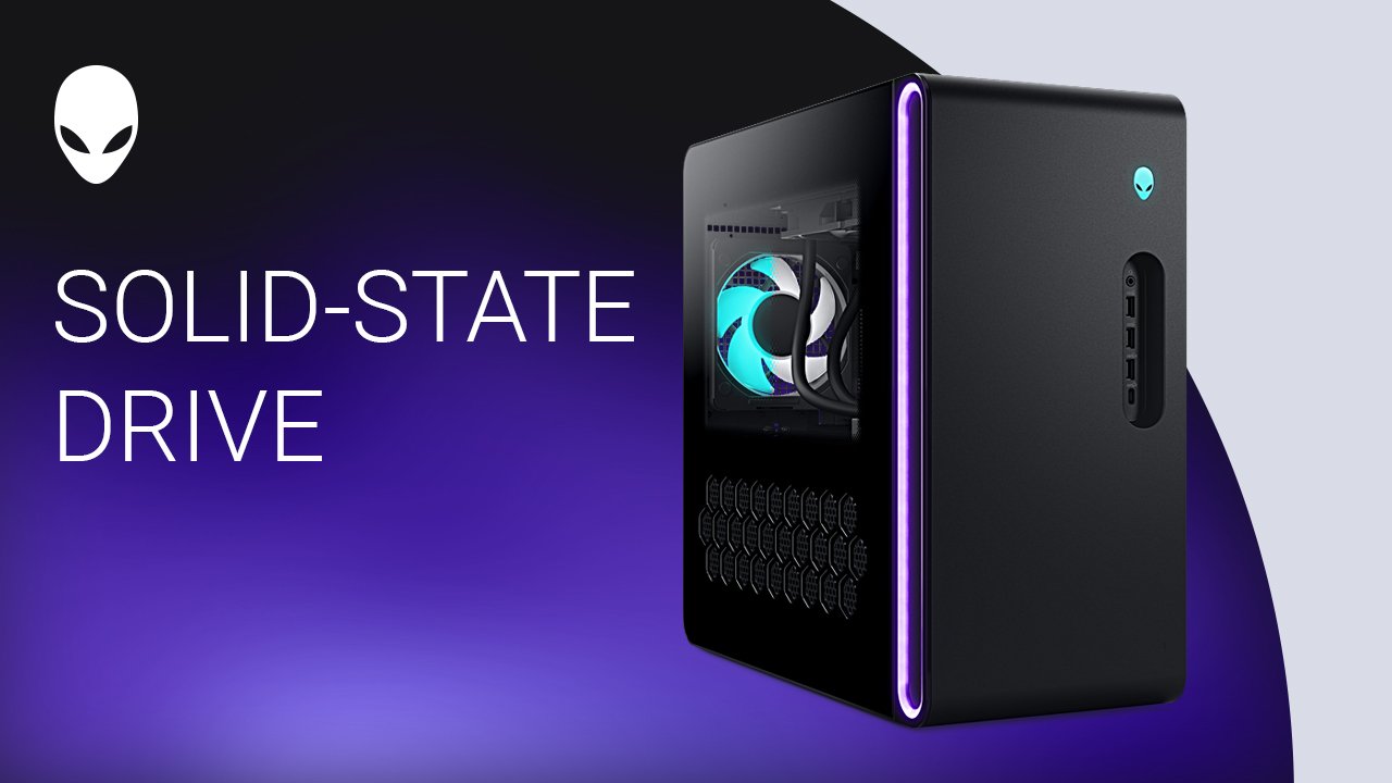 Alienware Aurora ACT1250のソリッドステート ドライブ(SSD)を交換する 