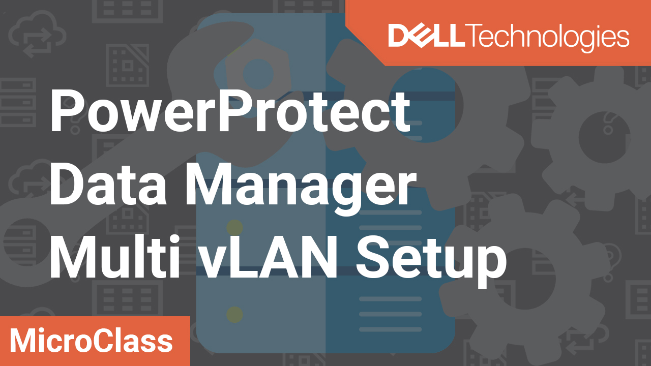 Настройка сети с несколькими vLAN в PowerProtect Data Manager | Dell Сербия