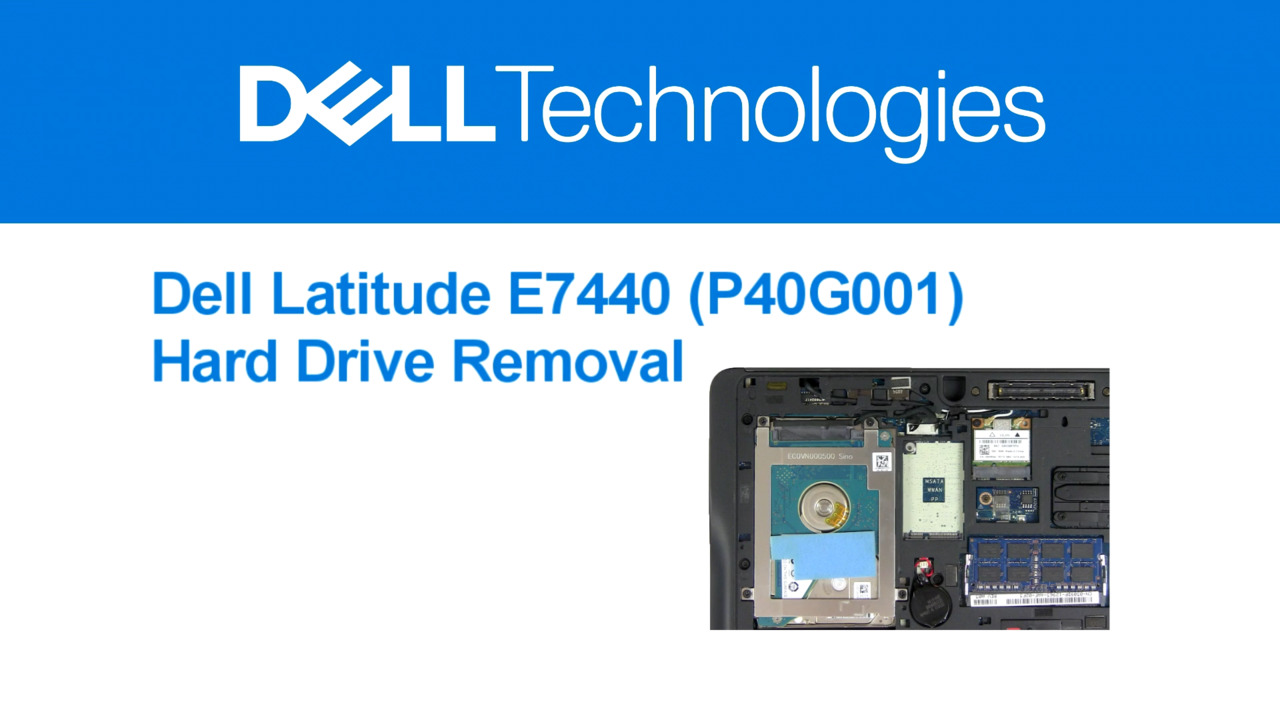 Universitet Ring tilbage Kenya How to Remove Latitude E7440 Hard Drive | Dell US